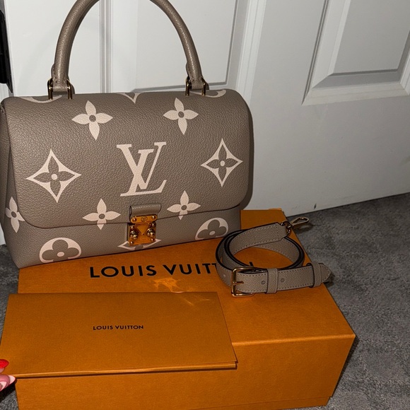Louis Vuitton Taupe Monogram Satchel - Picture 1 of 15